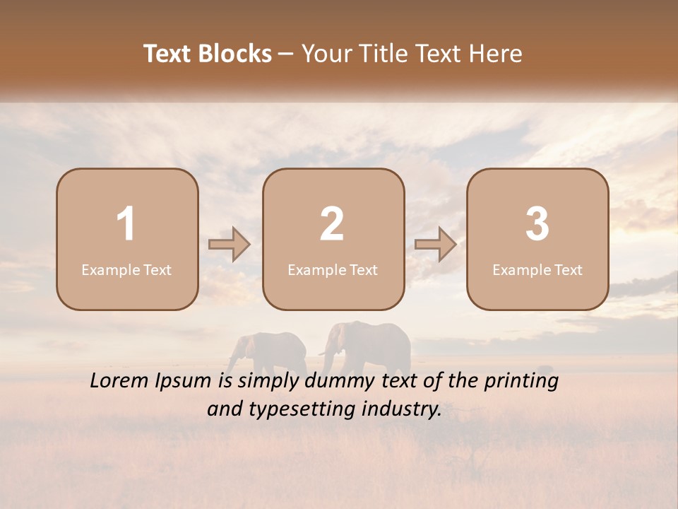 Cold Electricity Cool PowerPoint Template