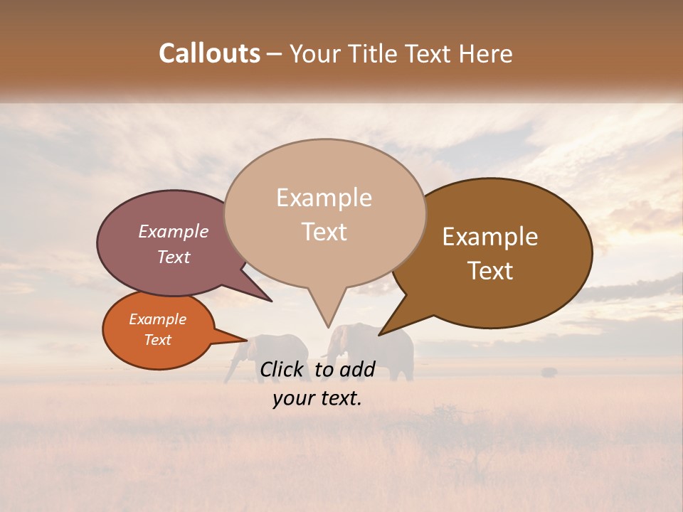 Cold Electricity Cool PowerPoint Template
