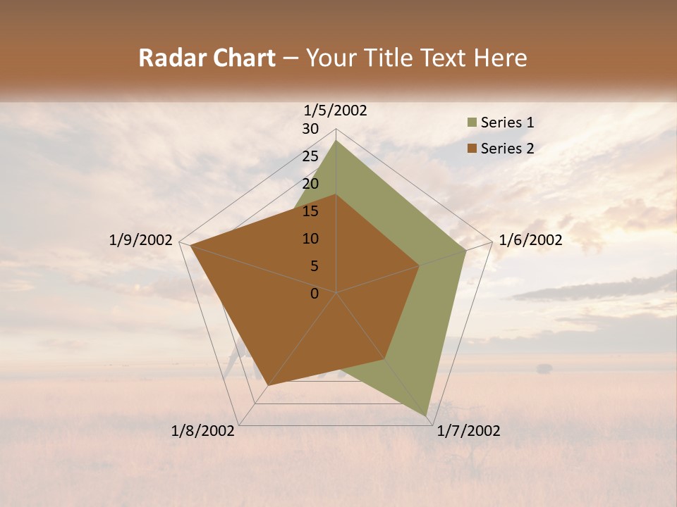 Cold Electricity Cool PowerPoint Template