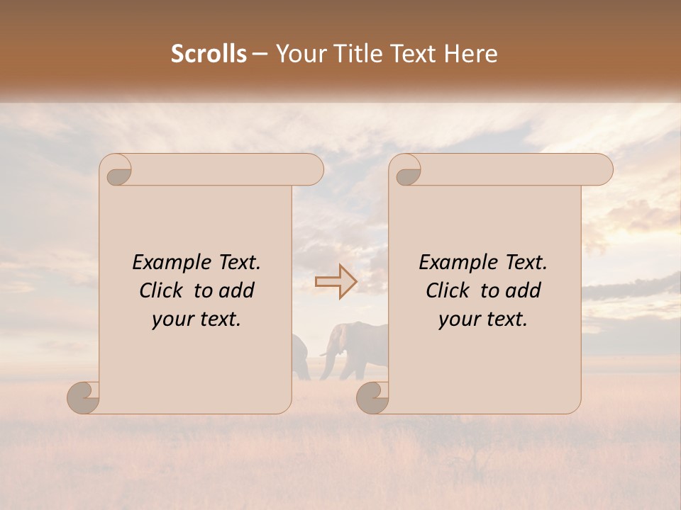 Cold Electricity Cool PowerPoint Template
