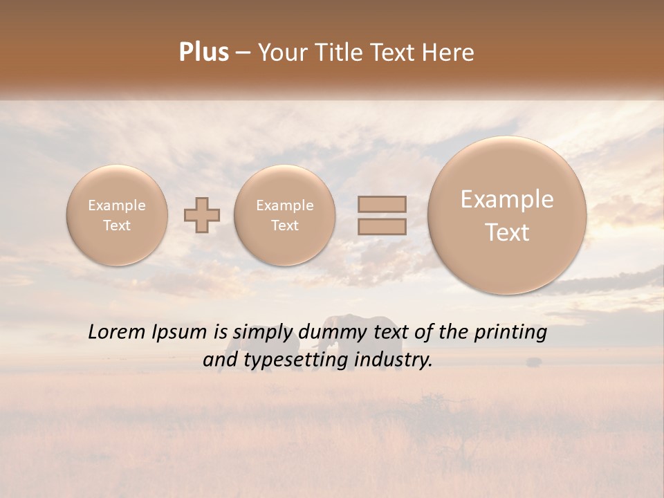 Cold Electricity Cool PowerPoint Template