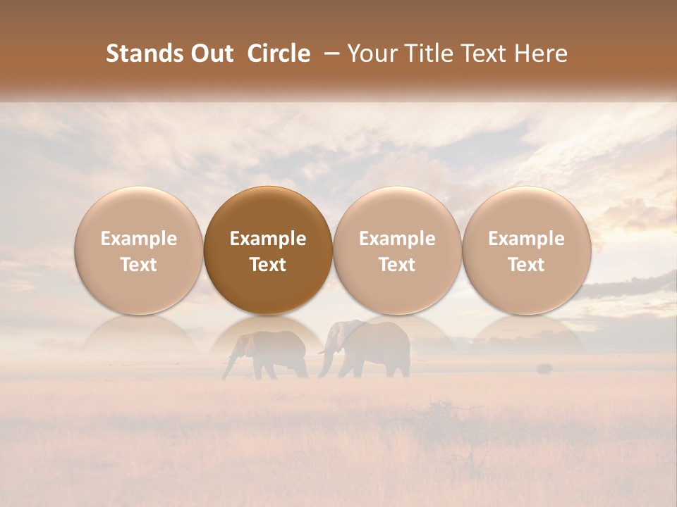 Cold Electricity Cool PowerPoint Template