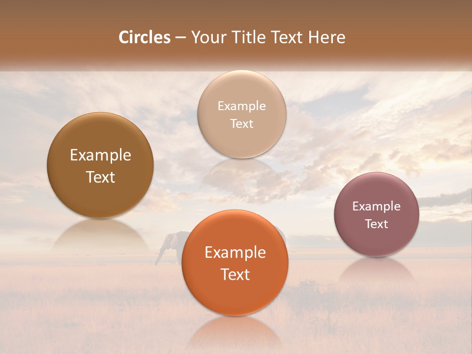 Cold Electricity Cool PowerPoint Template