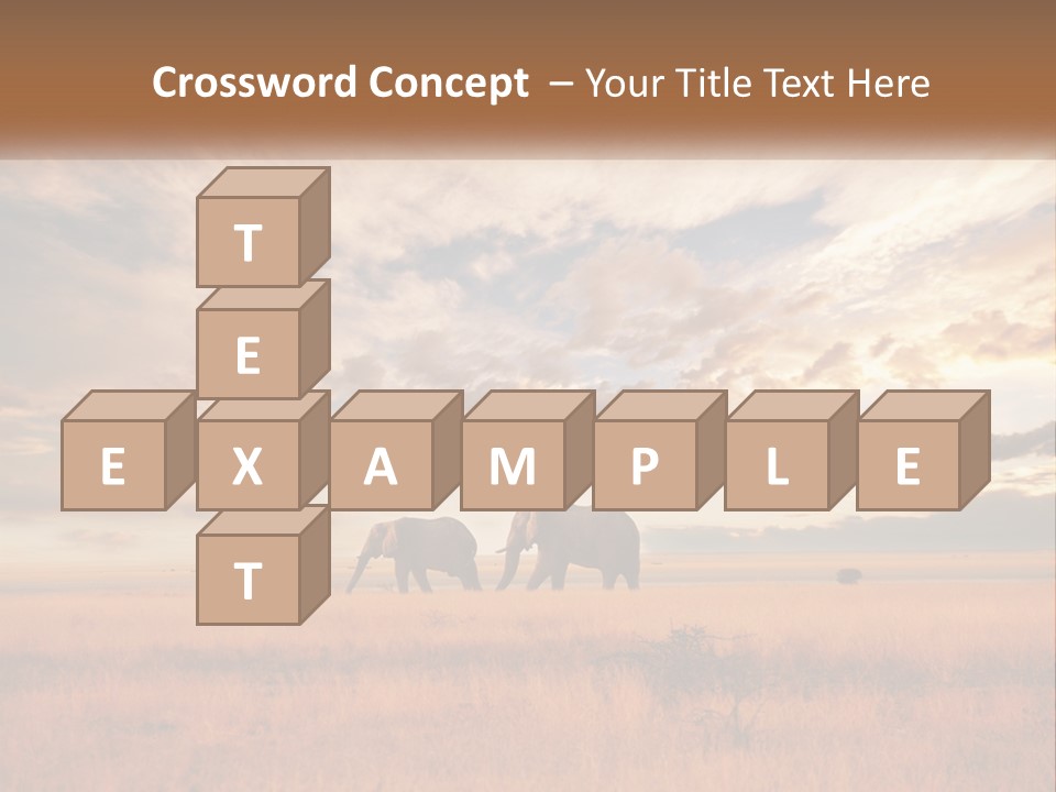 Cold Electricity Cool PowerPoint Template