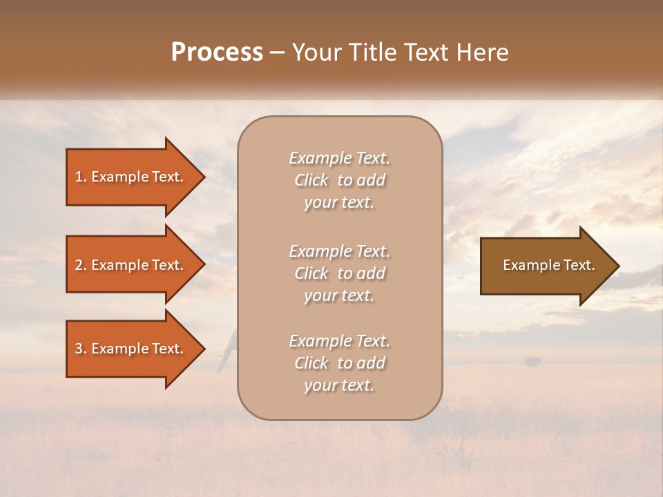 Cold Electricity Cool PowerPoint Template