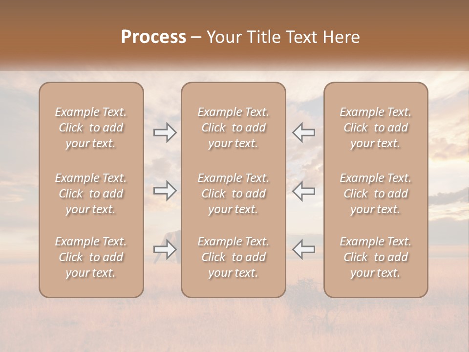 Cold Electricity Cool PowerPoint Template