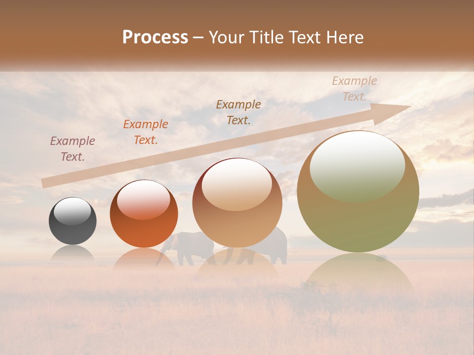 Cold Electricity Cool PowerPoint Template