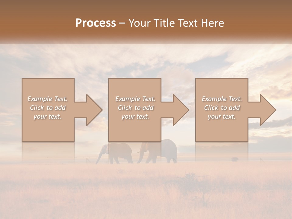 Cold Electricity Cool PowerPoint Template