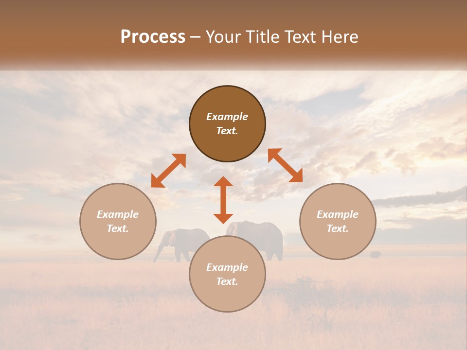Cold Electricity Cool PowerPoint Template
