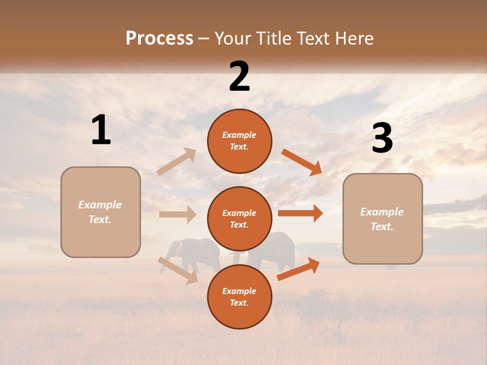 Cold Electricity Cool PowerPoint Template
