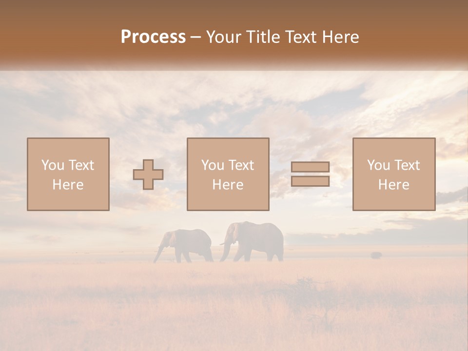 Cold Electricity Cool PowerPoint Template