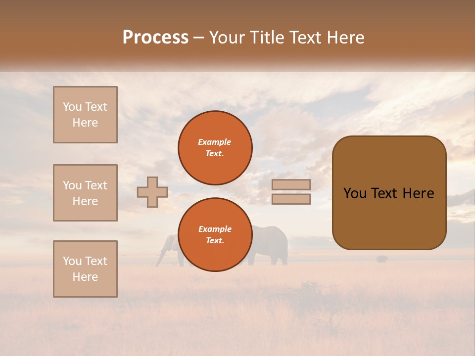 Cold Electricity Cool PowerPoint Template