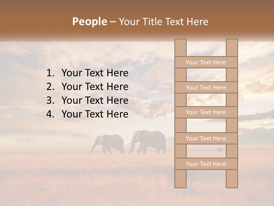 Cold Electricity Cool PowerPoint Template