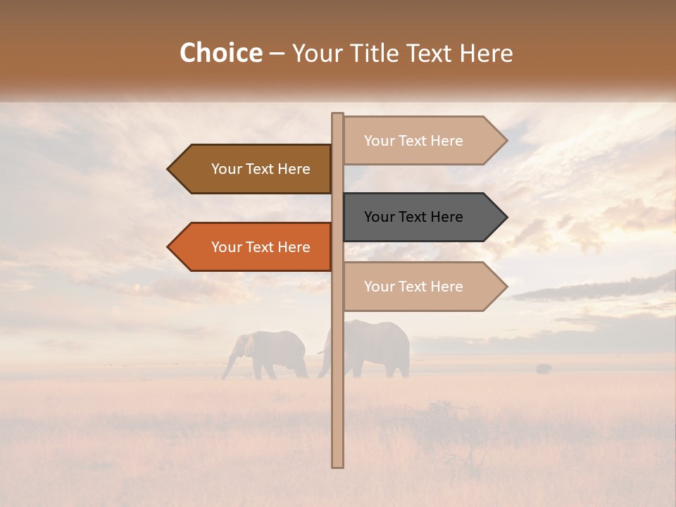 Cold Electricity Cool PowerPoint Template