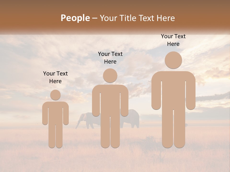 Cold Electricity Cool PowerPoint Template