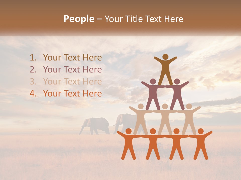 Cold Electricity Cool PowerPoint Template