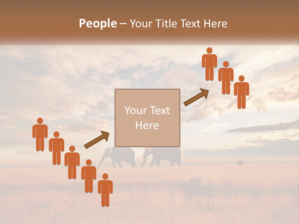 Cold Electricity Cool PowerPoint Template