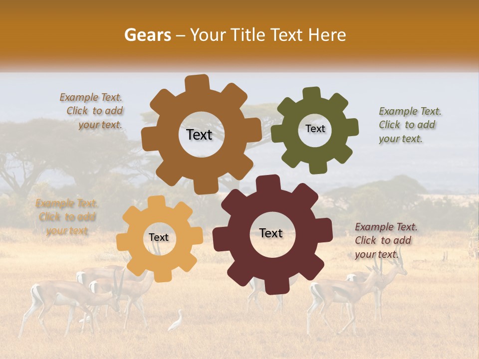 Conditioner Air Switch PowerPoint Template