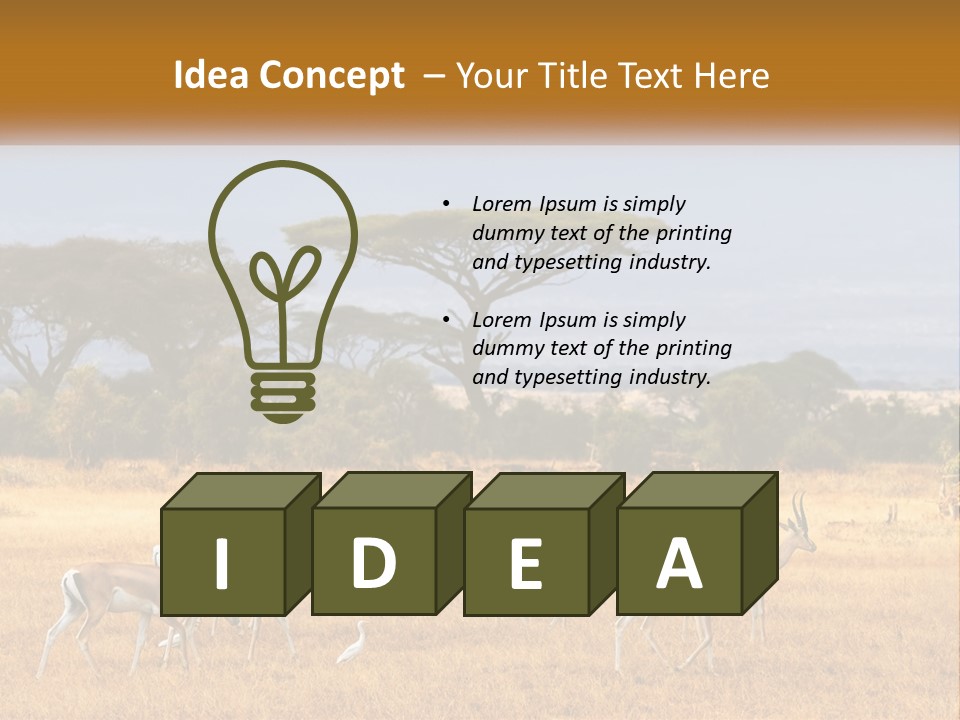 Conditioner Air Switch PowerPoint Template