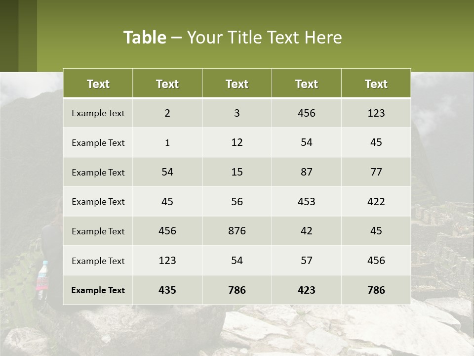 Energy Temperature Home PowerPoint Template