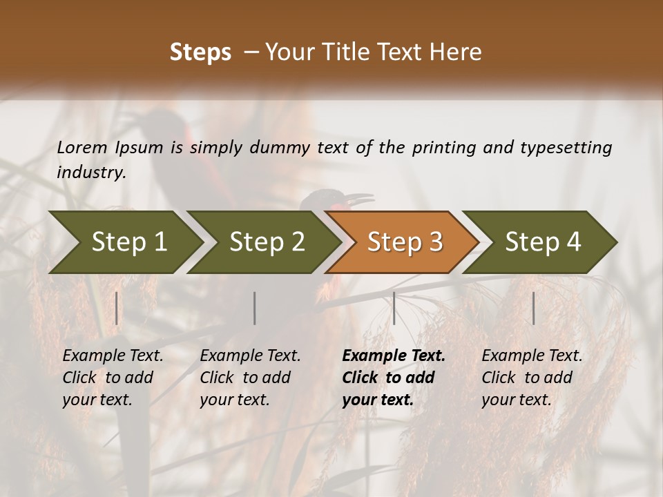 Home White Heat PowerPoint Template