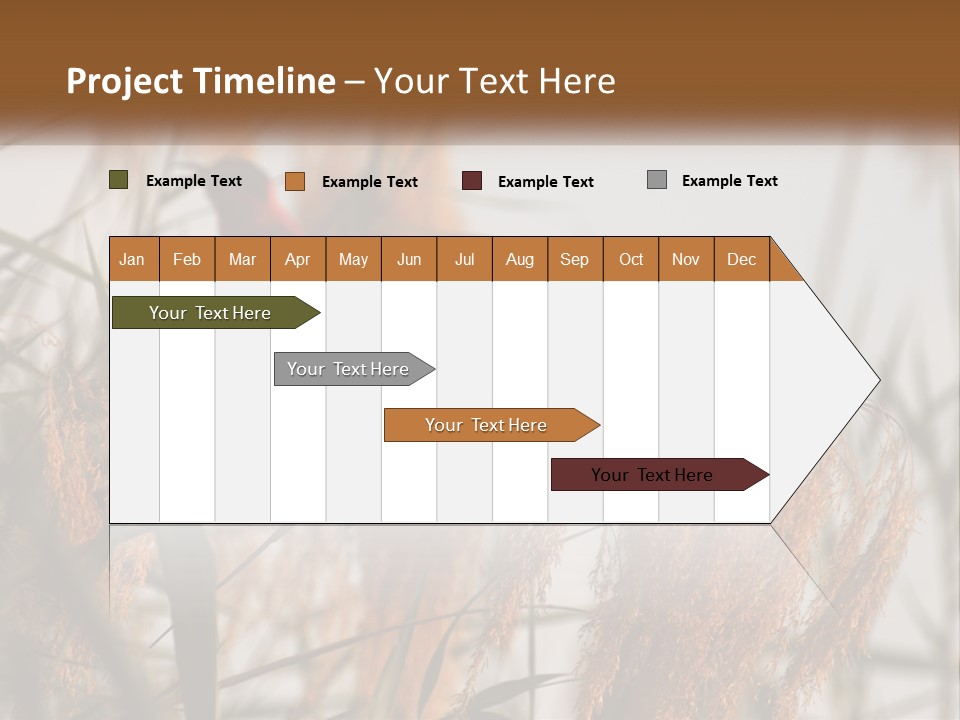 Home White Heat PowerPoint Template