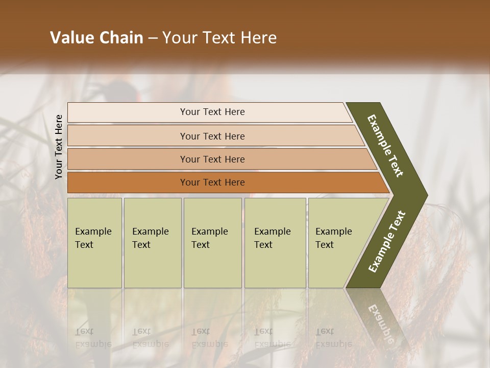 Home White Heat PowerPoint Template