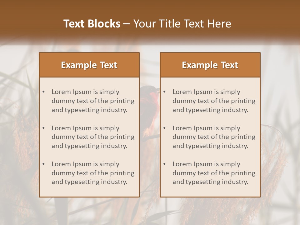 Home White Heat PowerPoint Template