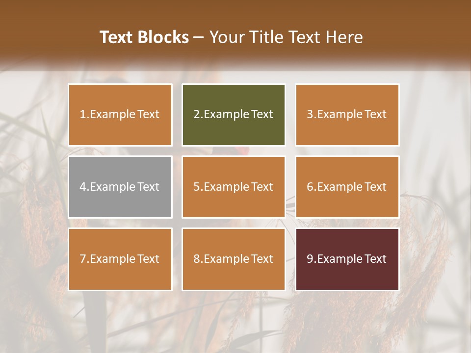 Home White Heat PowerPoint Template