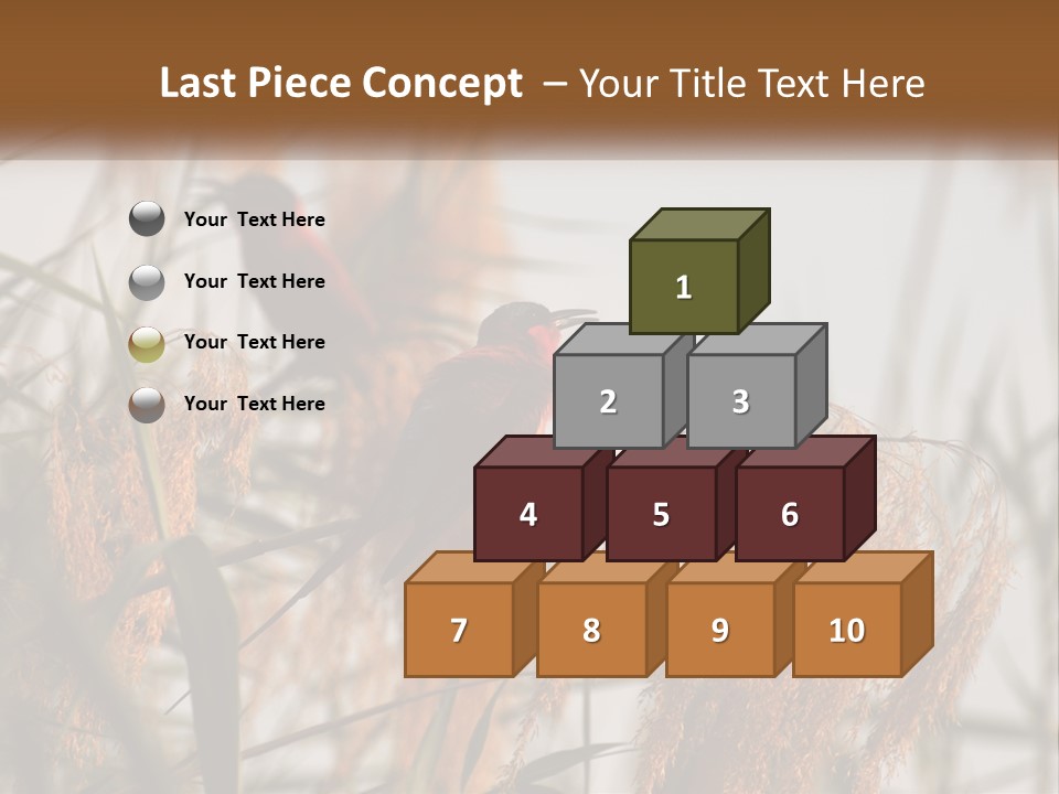 Home White Heat PowerPoint Template