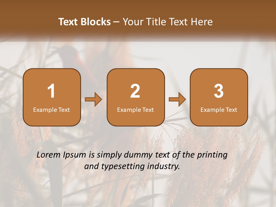 Home White Heat PowerPoint Template