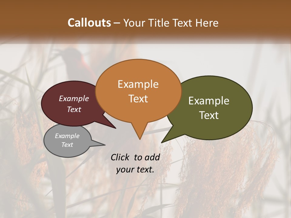 Home White Heat PowerPoint Template