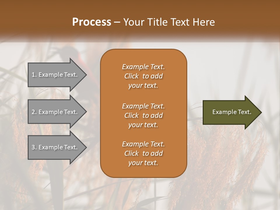 Home White Heat PowerPoint Template
