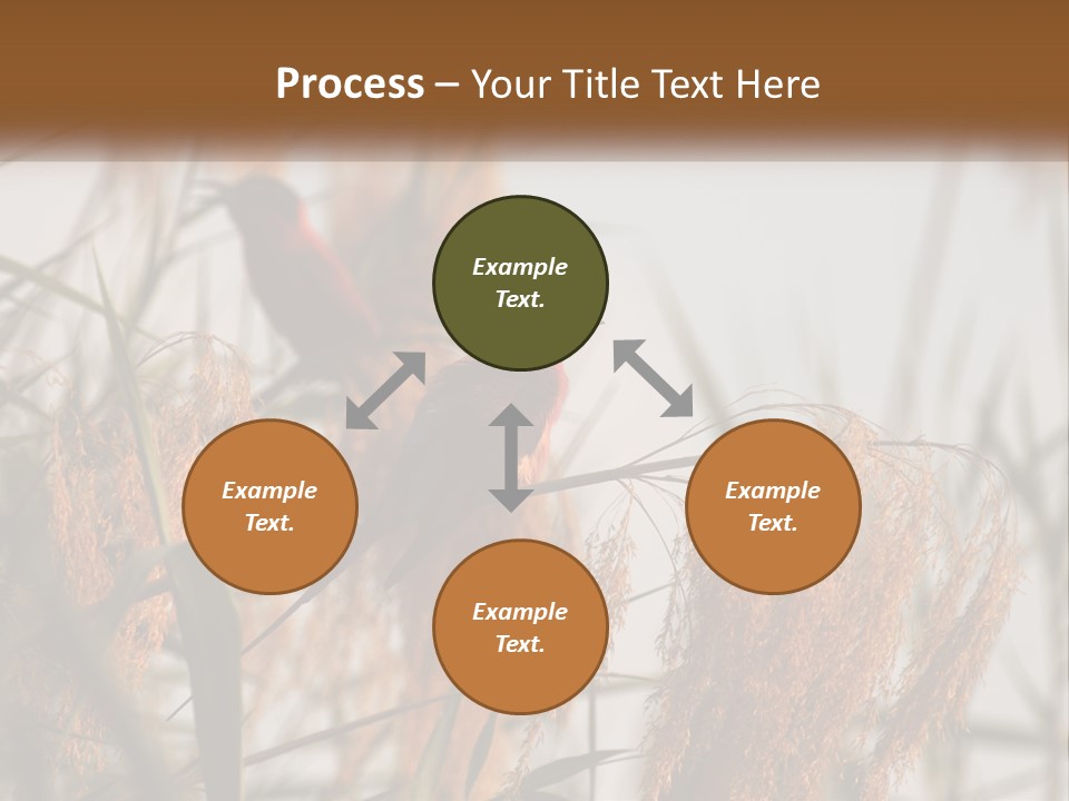 Home White Heat PowerPoint Template