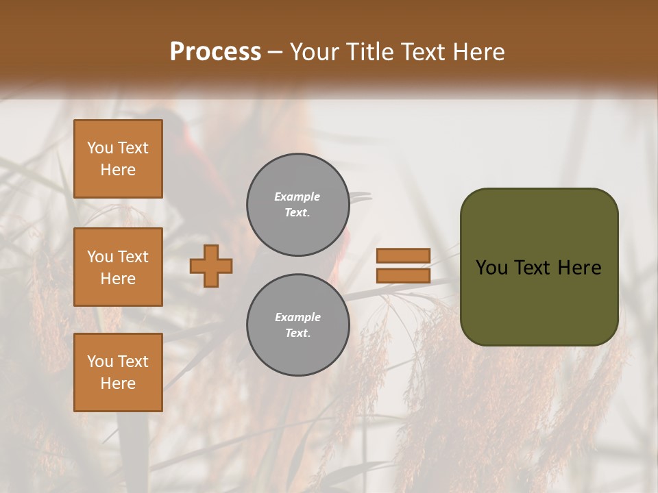 Home White Heat PowerPoint Template