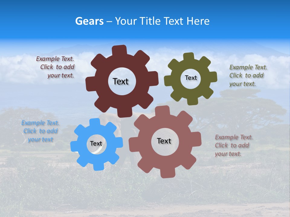 Equipment Remote Heat PowerPoint Template