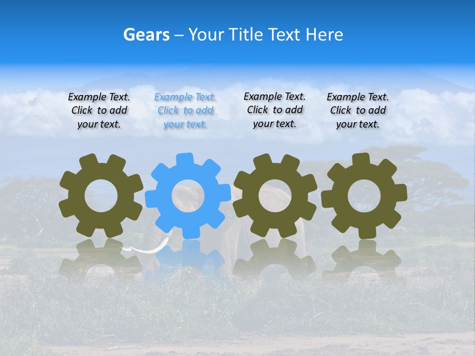 Equipment Remote Heat PowerPoint Template