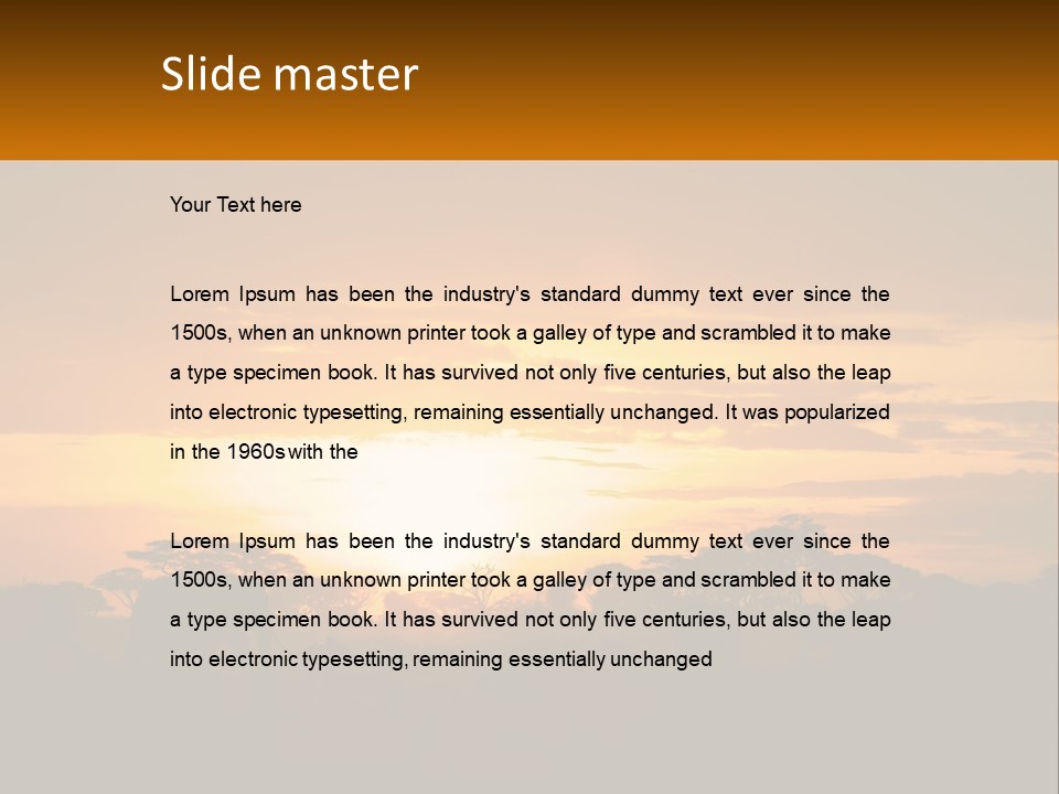 White System Remote PowerPoint Template
