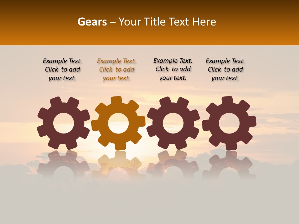 White System Remote PowerPoint Template