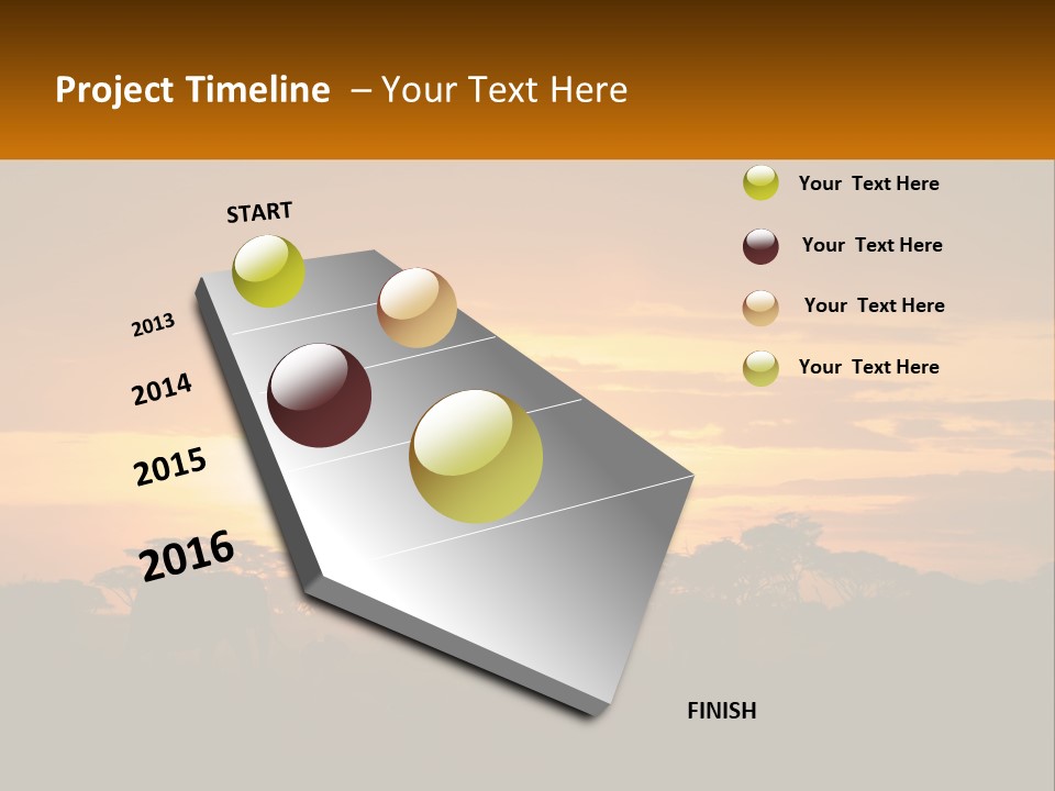 White System Remote PowerPoint Template