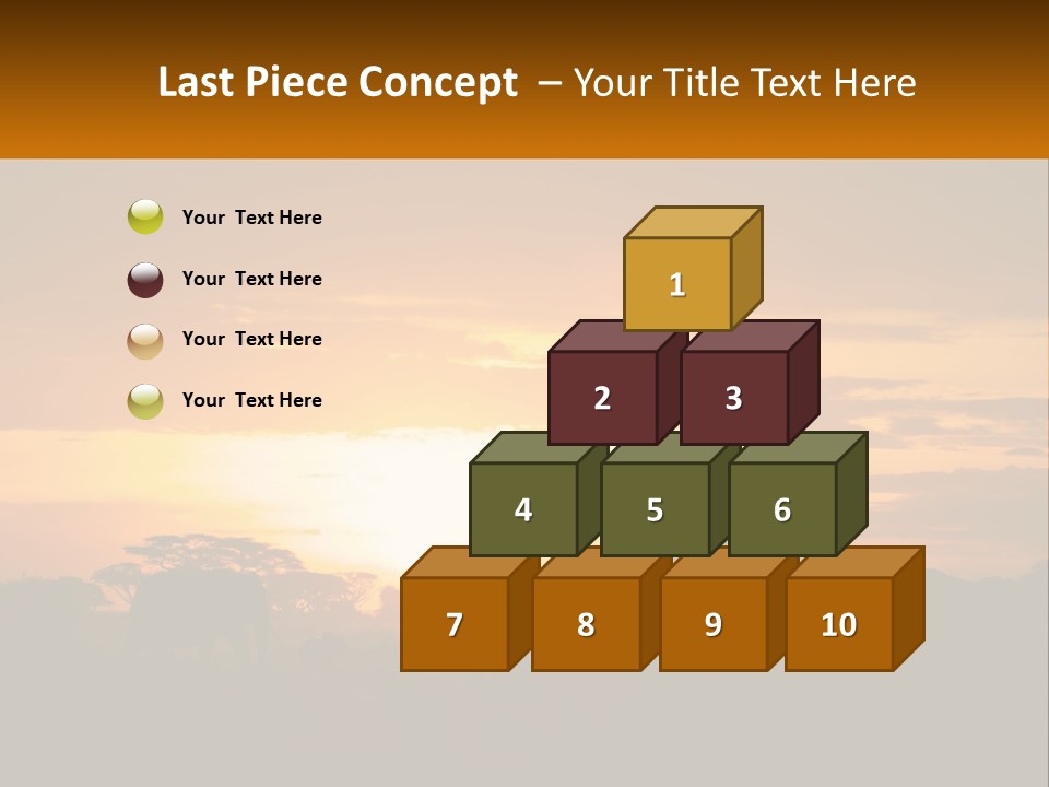 White System Remote PowerPoint Template