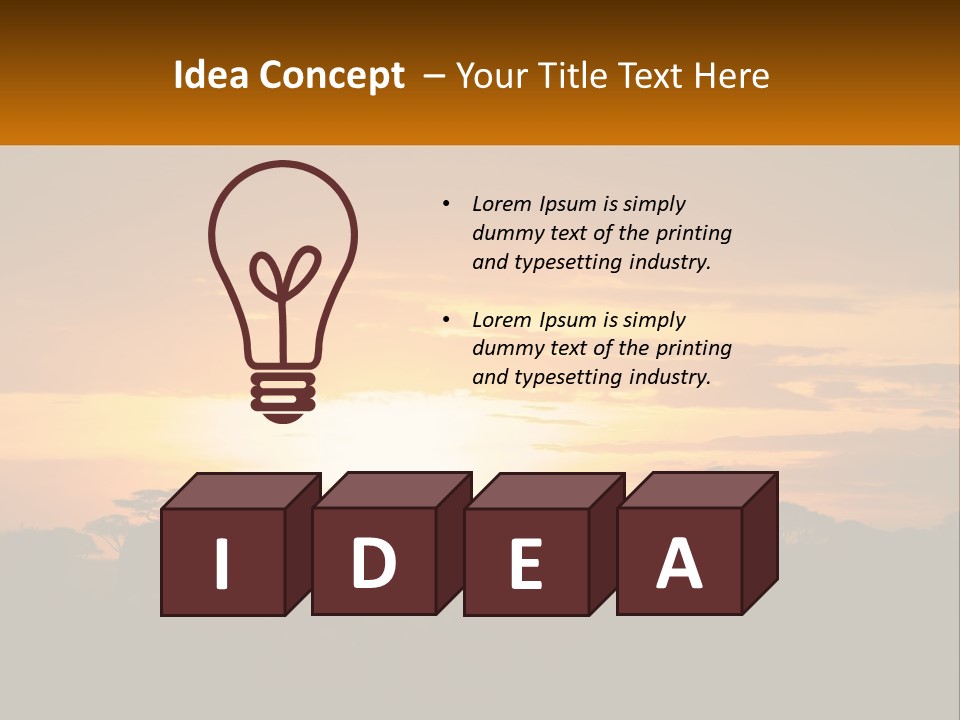 White System Remote PowerPoint Template