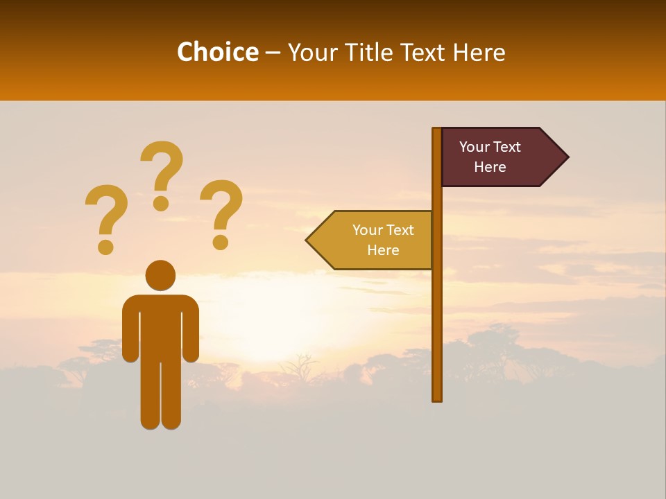 White System Remote PowerPoint Template