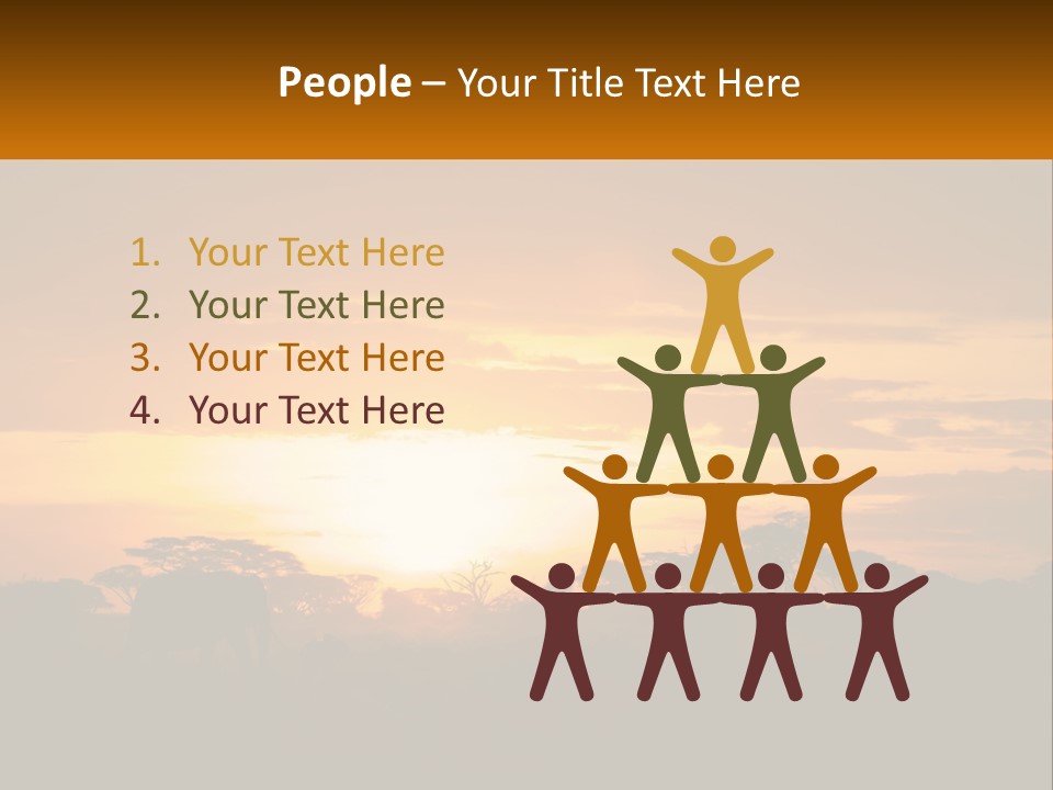 White System Remote PowerPoint Template