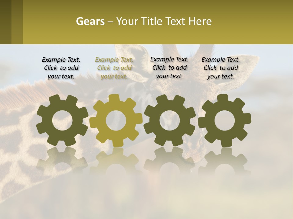 Energy Cold Unit PowerPoint Template