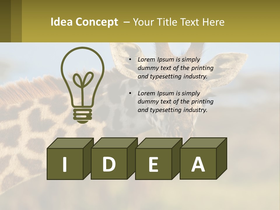 Energy Cold Unit PowerPoint Template