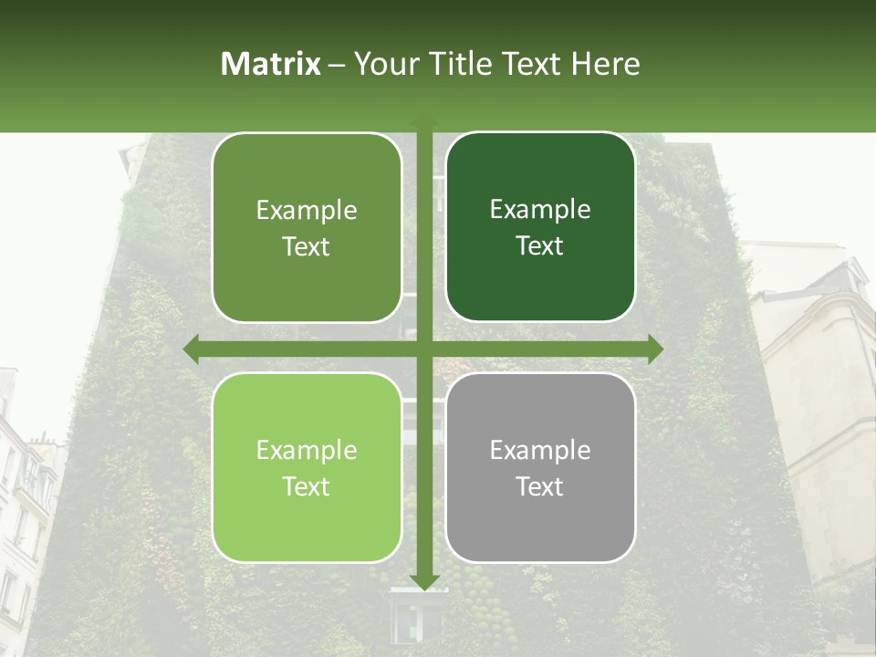 House Conditioner Part PowerPoint Template