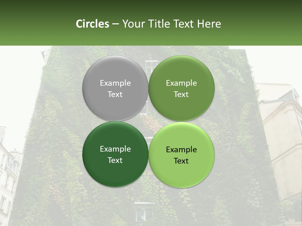 House Conditioner Part PowerPoint Template