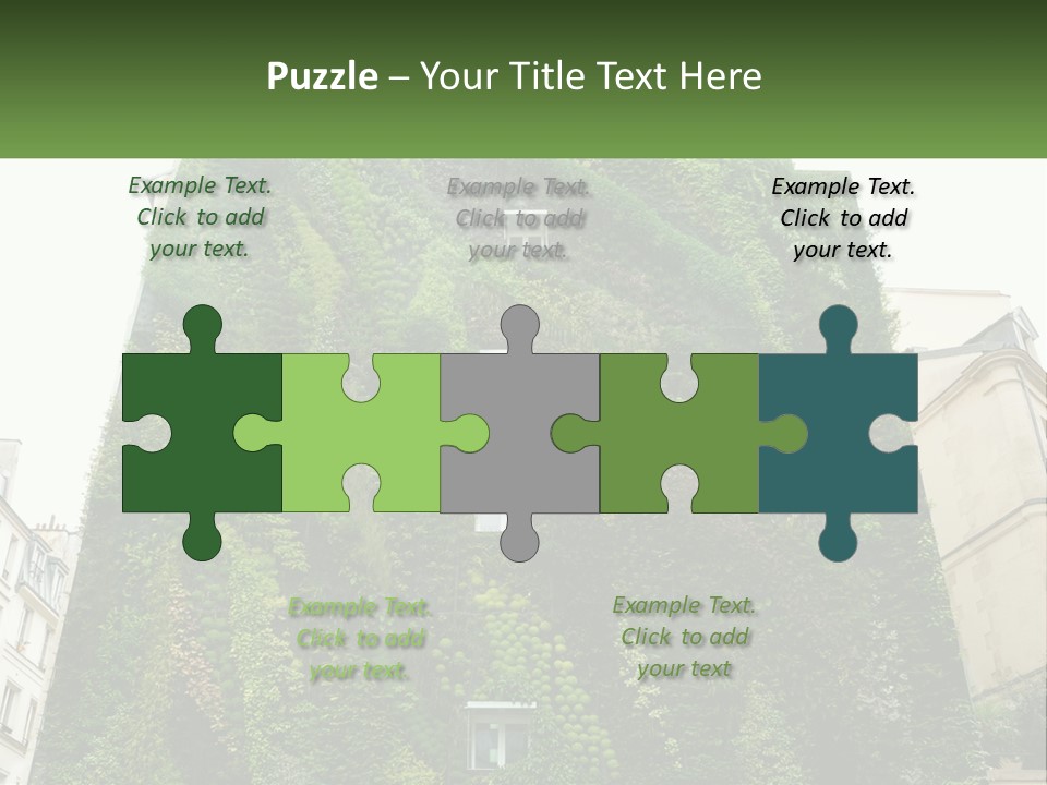 House Conditioner Part PowerPoint Template