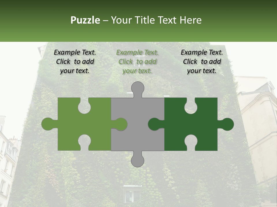 House Conditioner Part PowerPoint Template